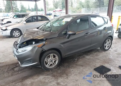 2019 Ford Fiesta Se из США, поврежденный, VIN 3FADP4EJ7KM121958